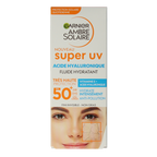 Ambre Solaire Fluid hyaluronzuur super UV SPF50+ 40 Milliliter