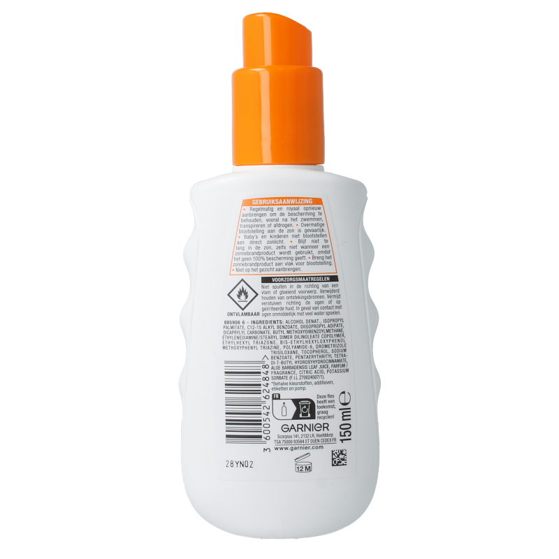 Ambre Solaire Invisible protect transparante spray SPF30 150 Milliliter