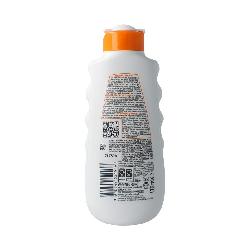 Ambre Solaire Hydraterende melk protect SPF30 175 Milliliter
