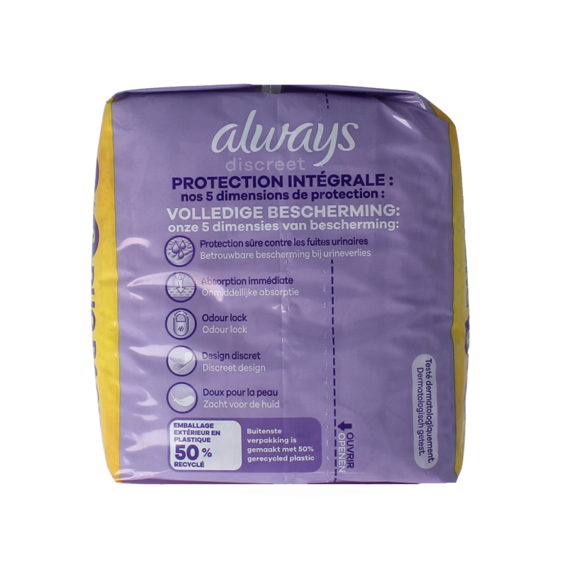 Always Discreet long+ 16 Stuks