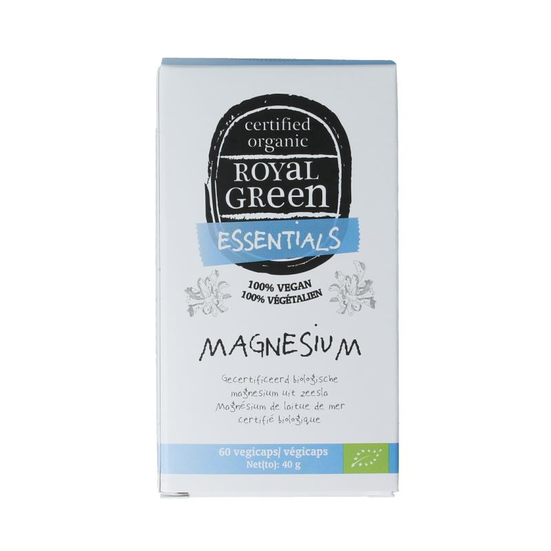 Royal Green Magnesium bio 60 Vegetarische capsules