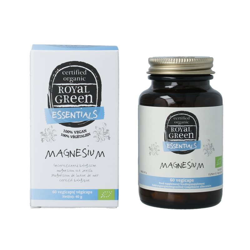 Royal Green Magnesium bio 60 Vegetarische capsules