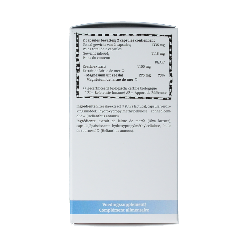 Royal Green Magnesium bio 60 Vegetarische capsules