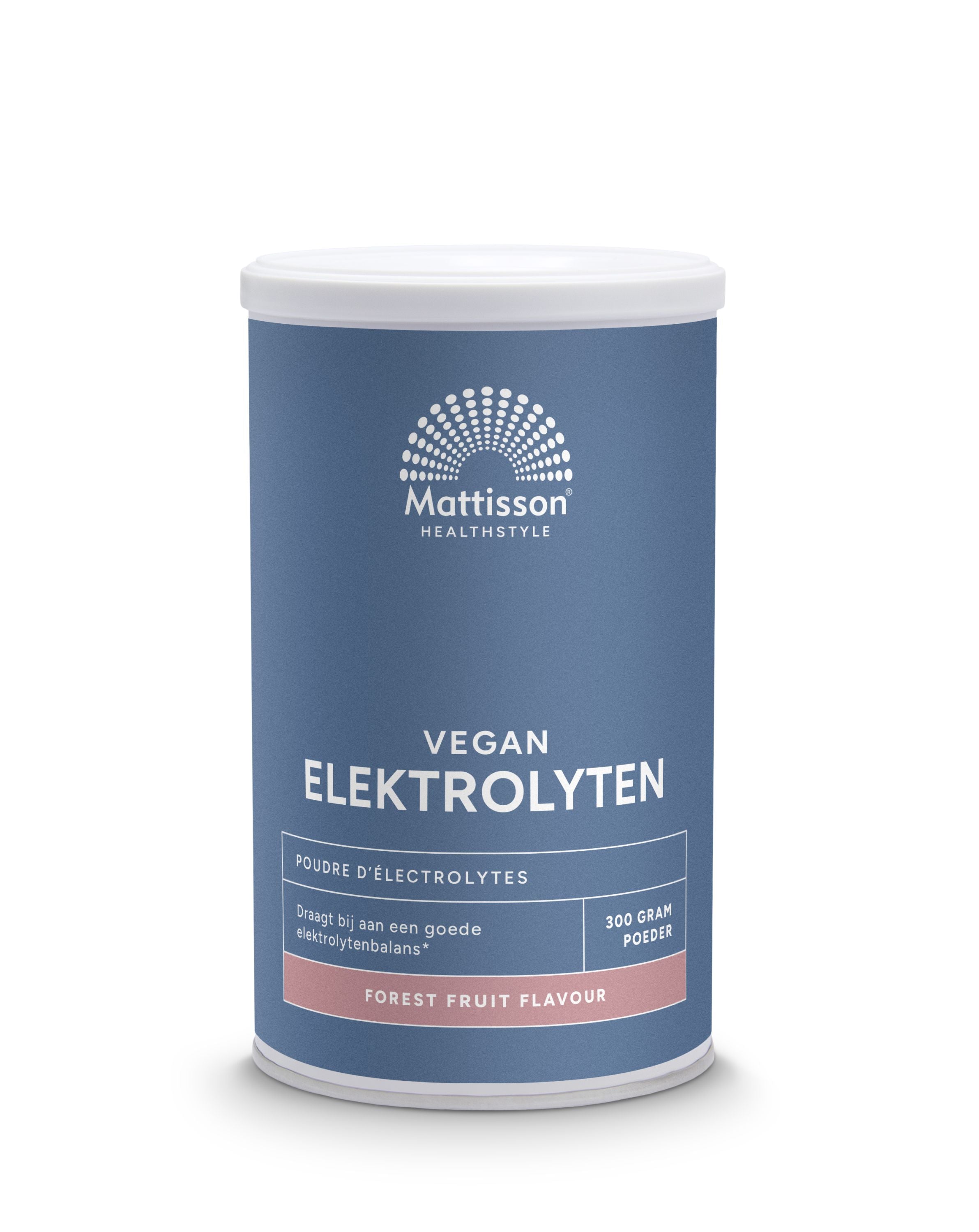 Mattisson Elektrolyten poeder forest fruit 300 Gram