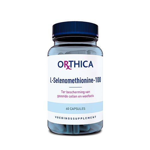 Orthica L-Selenomethionine-100 | Celbescherming & Schildklier | 60 Capsules